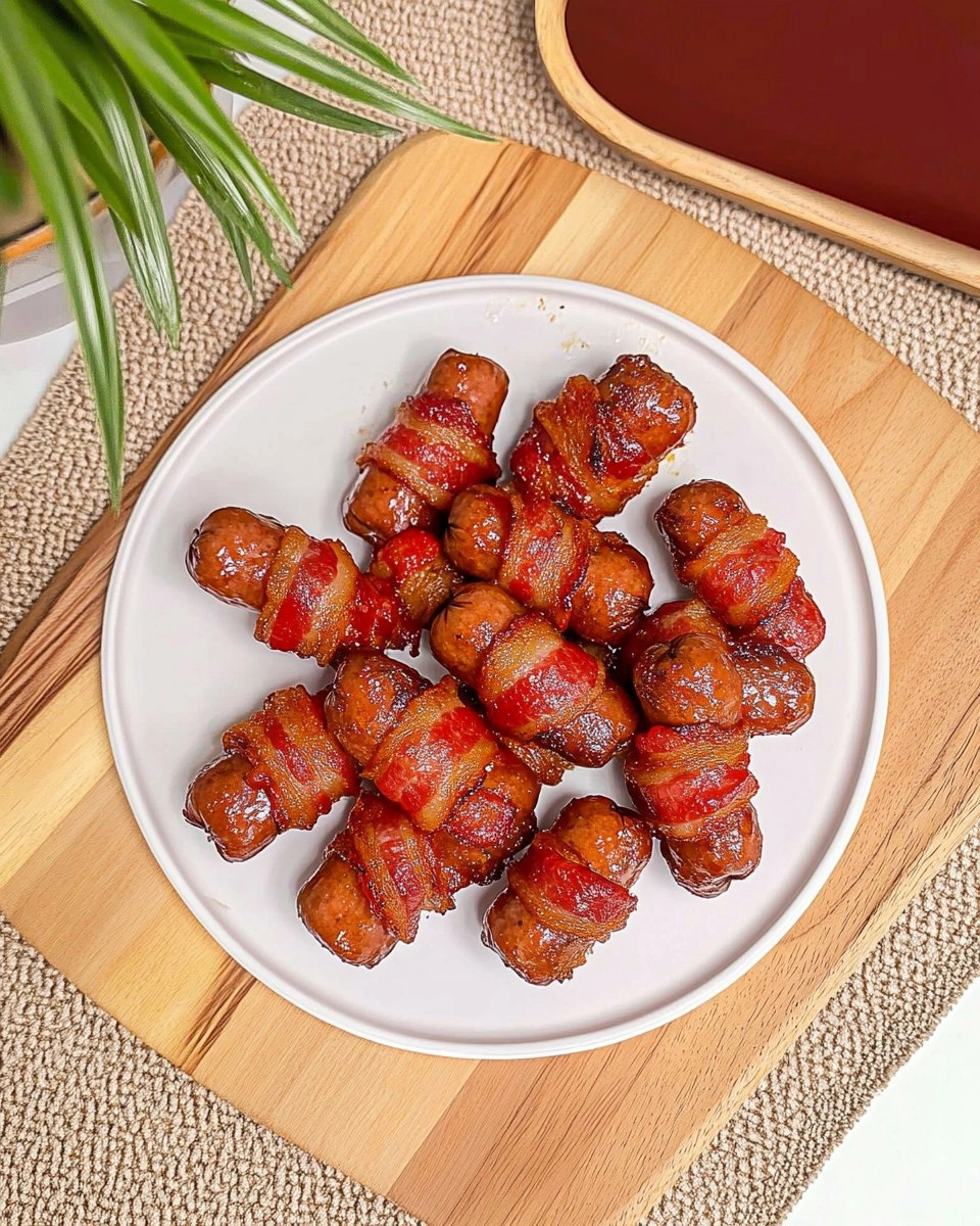 Bacon Wrapped Smokies