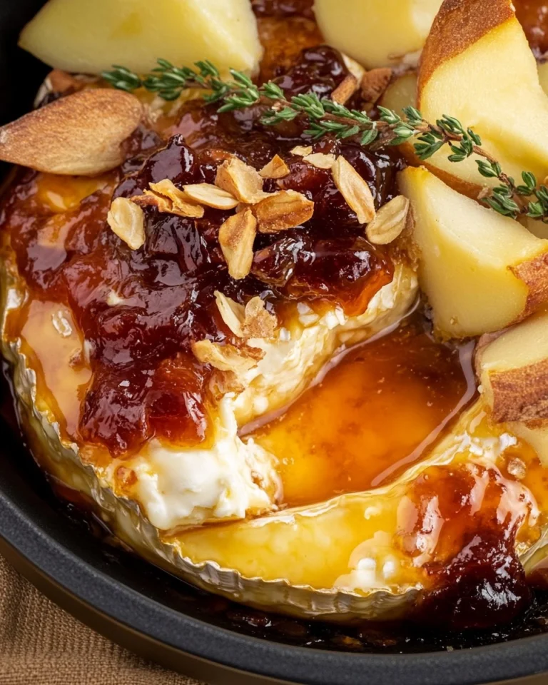 Baked-Brie-and-Preserves-Recipe