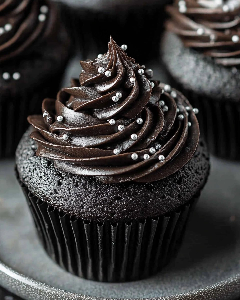 Black Cupcakes
