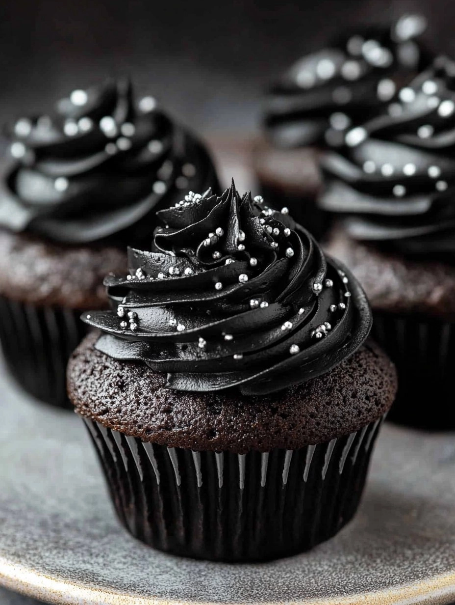 Black Cupcakes