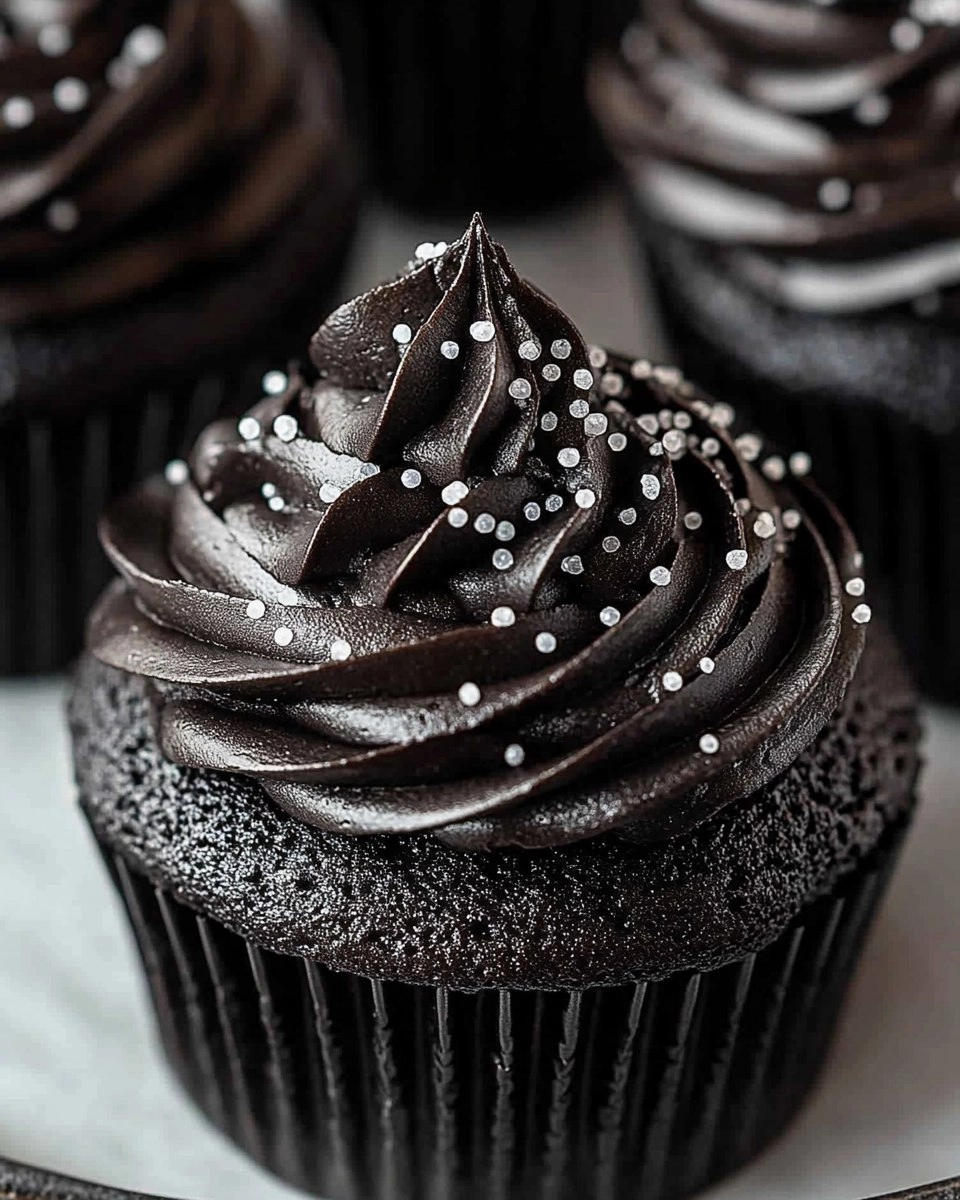 Black Cupcakes