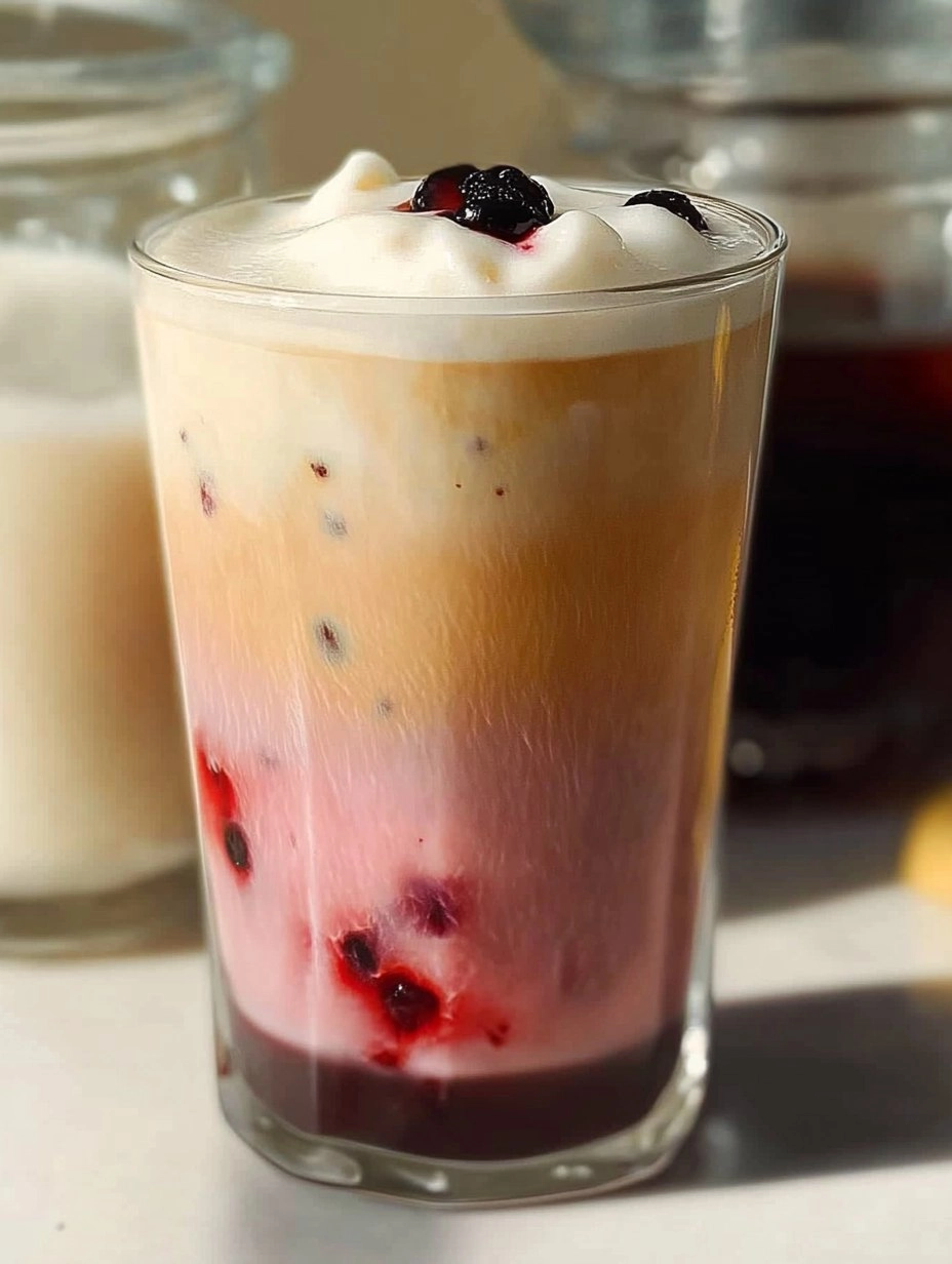 Cherry Vanilla Iced Latte