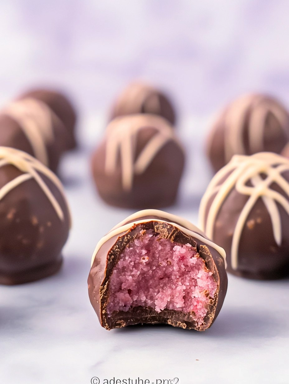 Chocolate Raspberry Truffles
