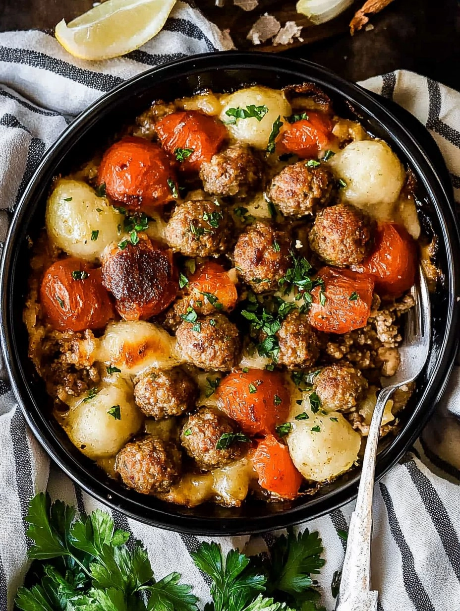 Classic Meatball Casserole 126 Classic Meatball Casserole