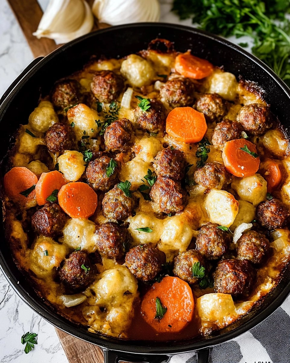 Classic Meatball Casserole 127 Classic Meatball Casserole