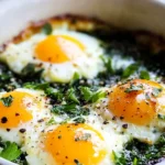 Easy-Baked-Eggs-Florentine-Recipe