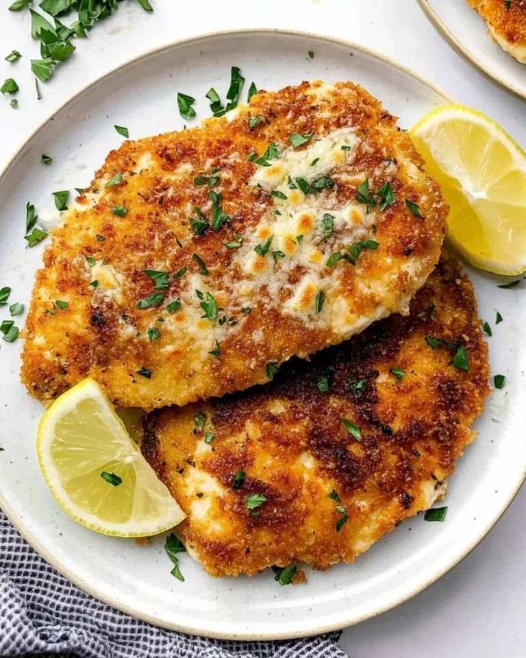 Easy-Chicken-Parmesan-Crispy-Pan-Fried-Chicken-Breast-Recipe