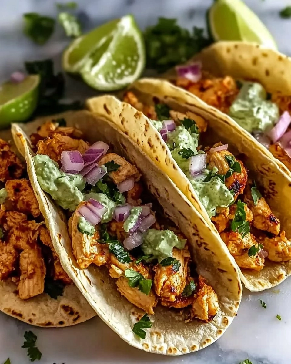 Easy Chicken Street Tacos