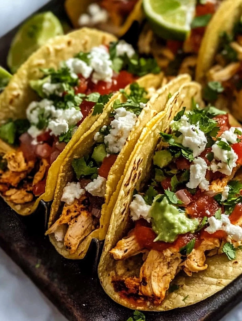 Easy Chicken Street Tacos