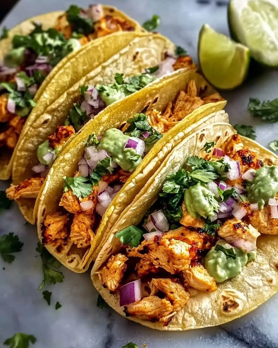 Easy Chicken Street Tacos