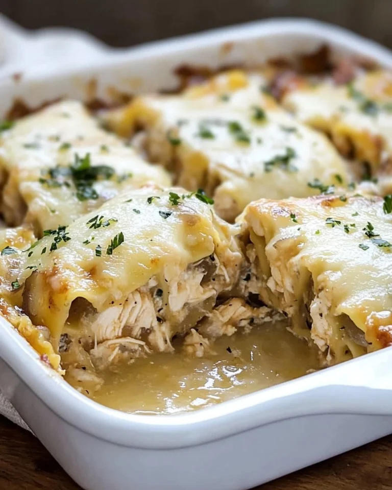 French-Onion-Chicken-Lasagna-Rollups-Recipe