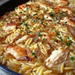 French-Onion-Chicken-Orzo-Recipe