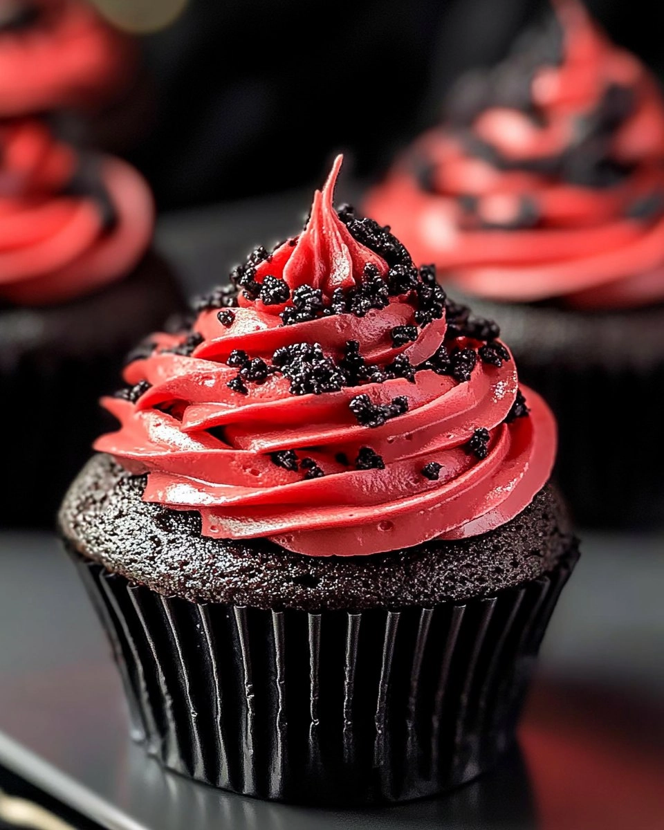 Goth Cupcakes