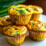 Mini-Frittata-Muffins-with-Dill-Recipe