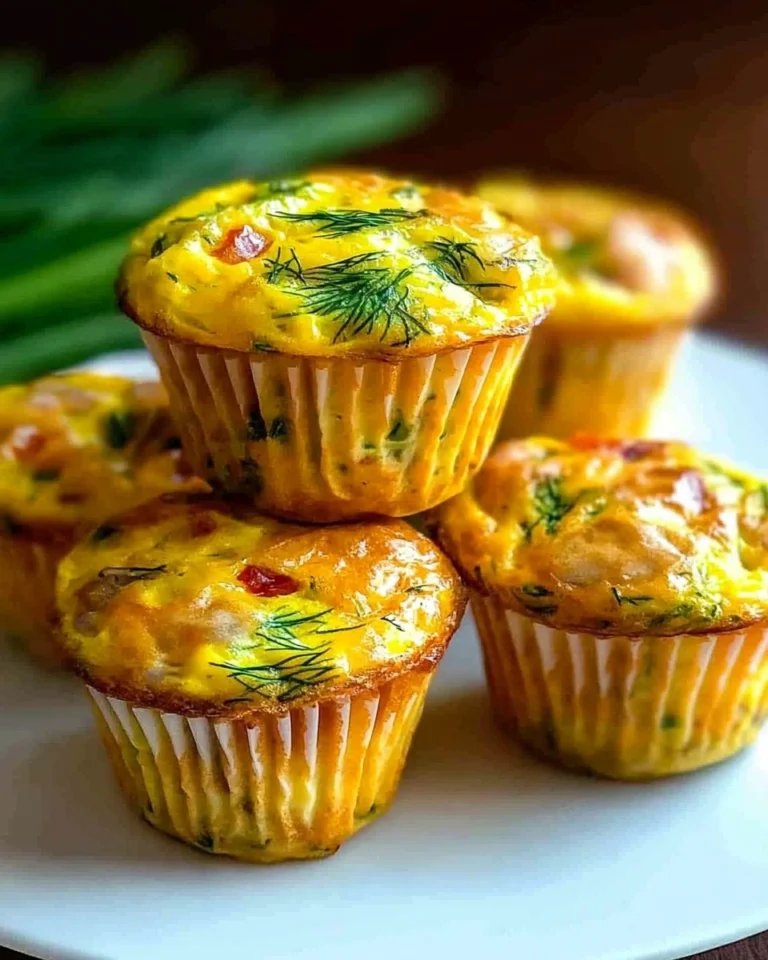 Mini-Frittata-Muffins-with-Dill-Recipe