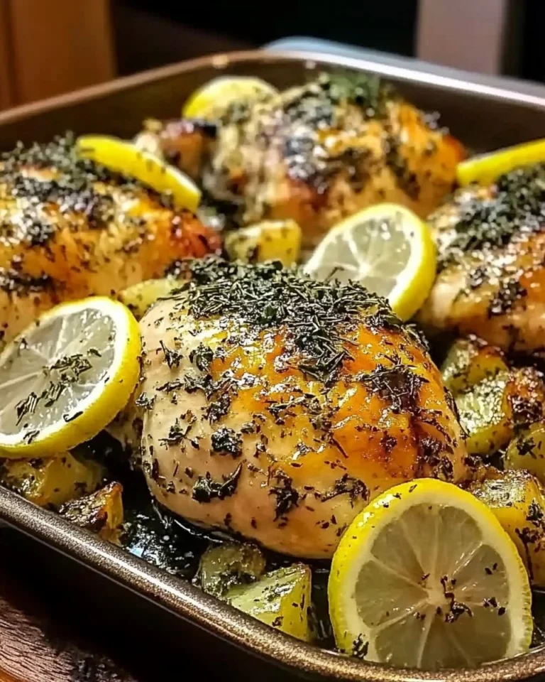 One-Pan-Lemon-Herb-Roasted-Chicken-Recipe