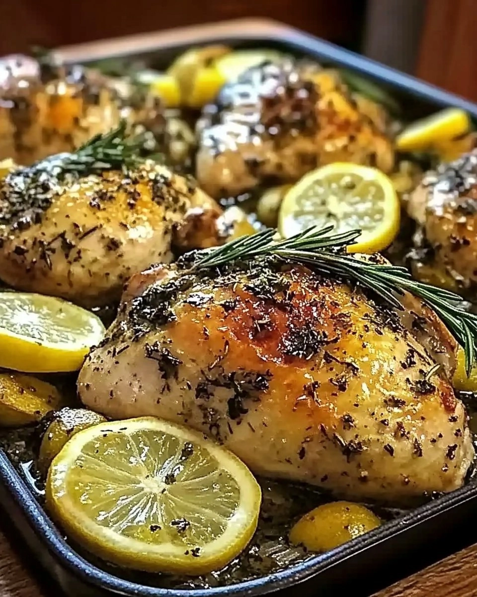 One-Pan Lemon Herb Roasted Chicken