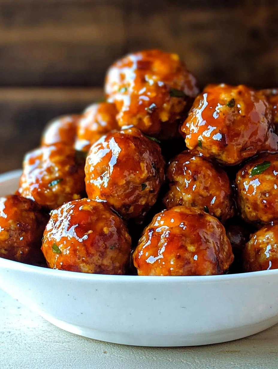 Orange Chicken Meatballs 