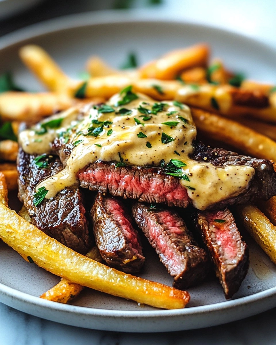 Steak Frites with Honey Dijon Aioli 67 Steak Frites with Honey Dijon Aioli