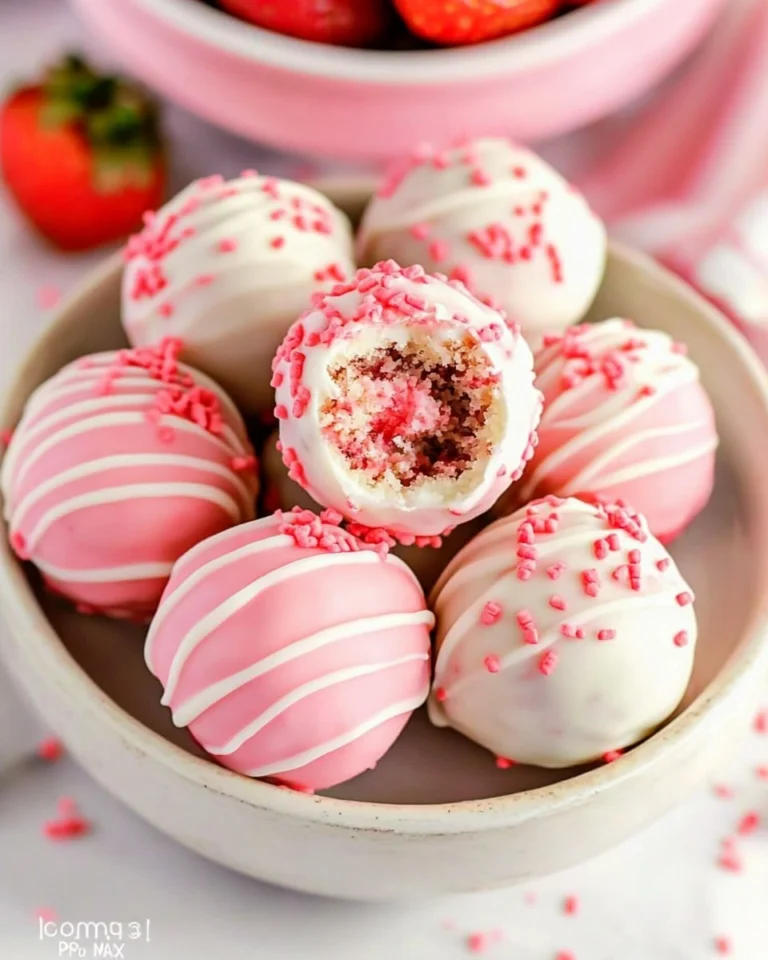 Strawberry-Cake-Truffles-Recipe