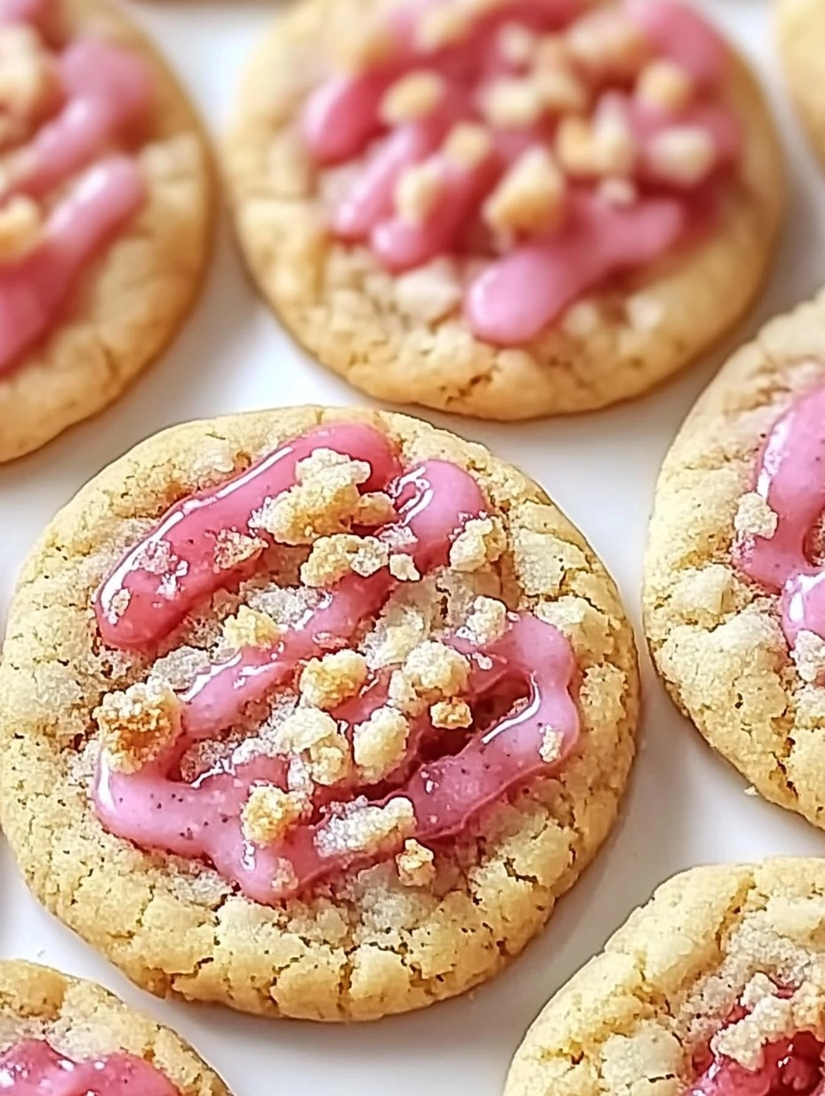 Strawberry Crunch Cookies