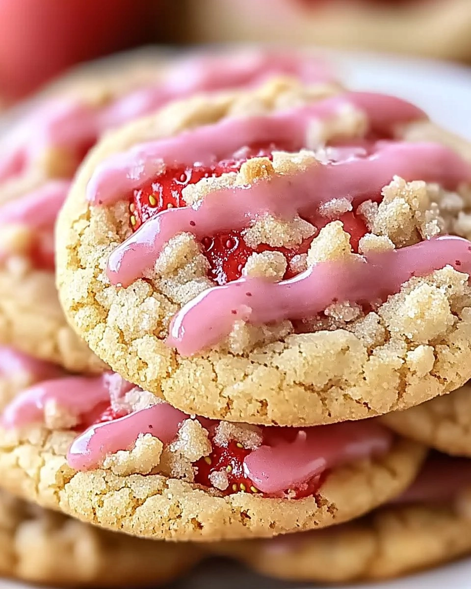Strawberry Crunch Cookies