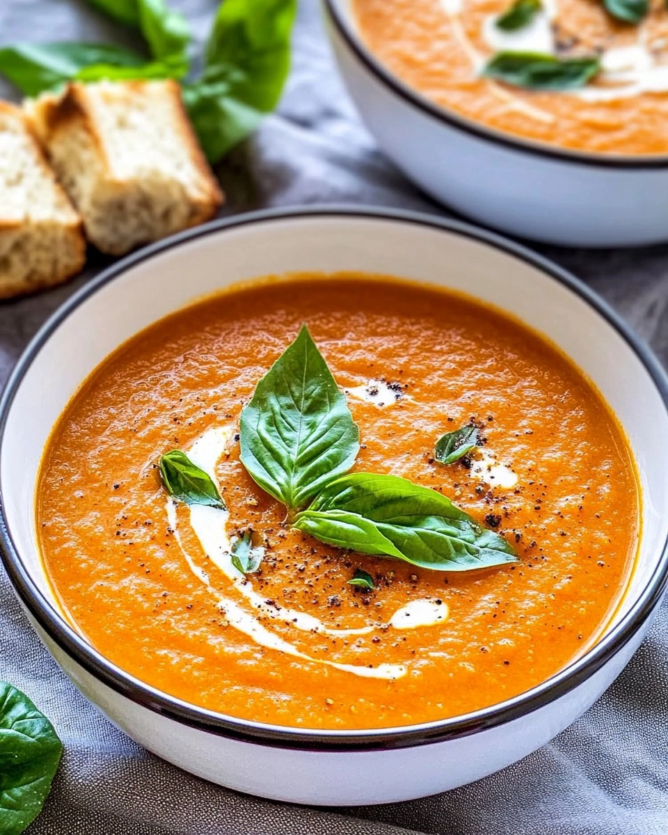 Tomato Soup | Easy Creamy Tomato Soup