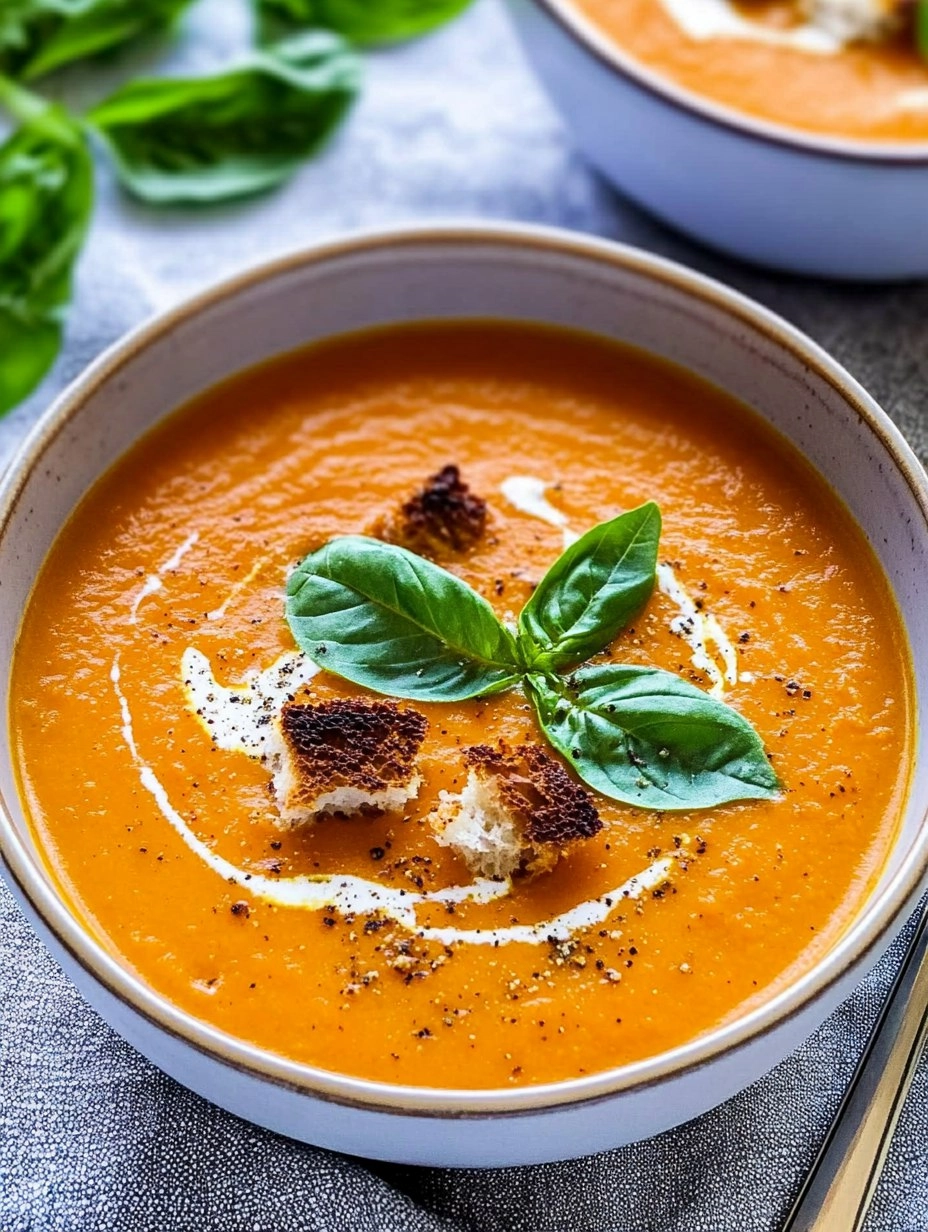 Tomato Soup | Easy Creamy Tomato Soup