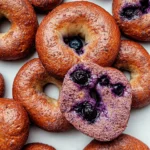 Valentine-Homemade-Blueberry-Bagels-Real-Flavor-Recipe
