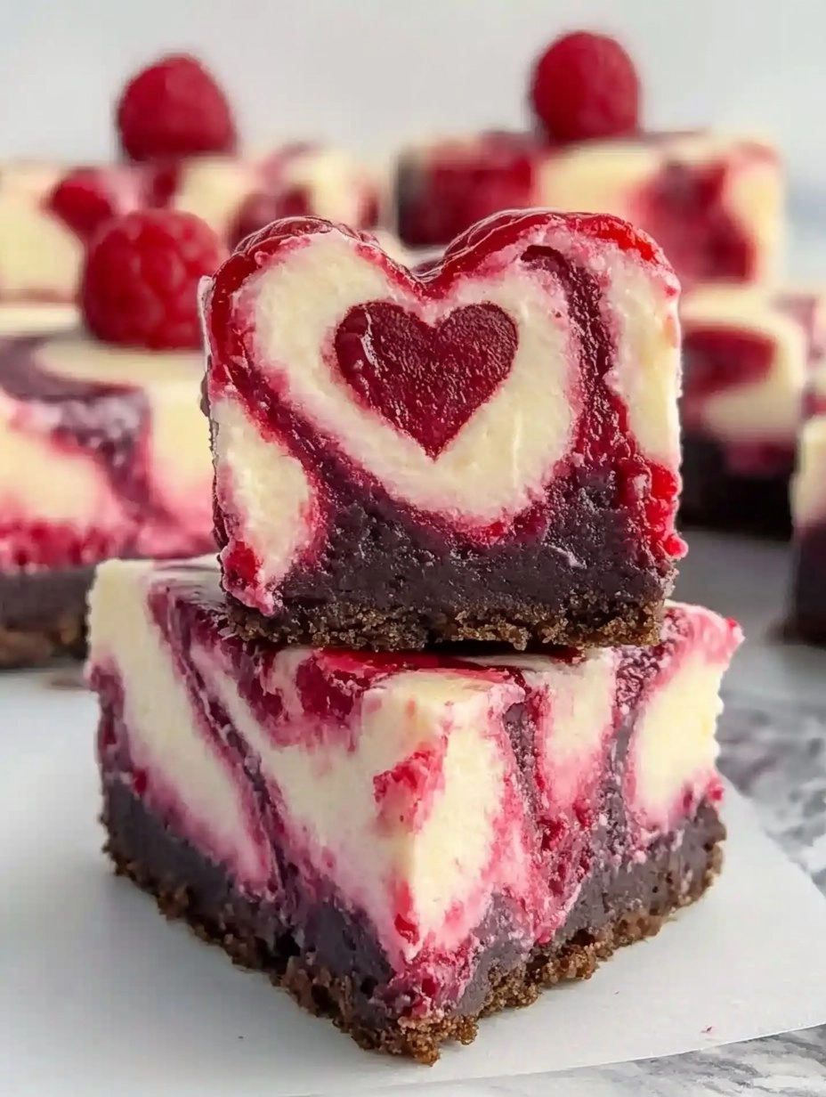 Valentine Raspberry Swirl and Cheesecake Topping)
