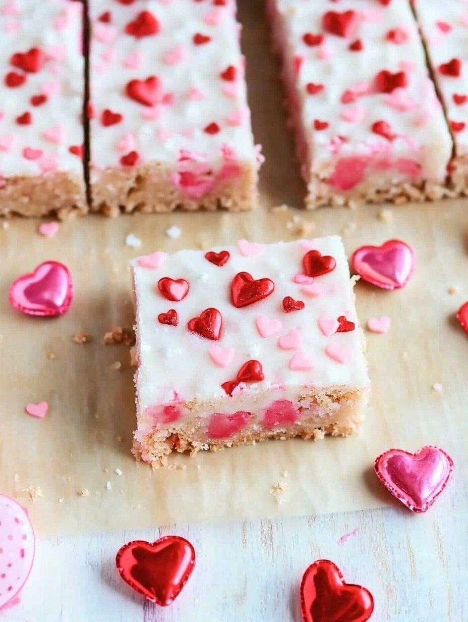 Valentine Sugar Cookie Bar