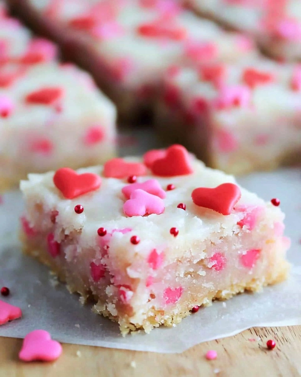 Valentine Sugar Cookie Bar