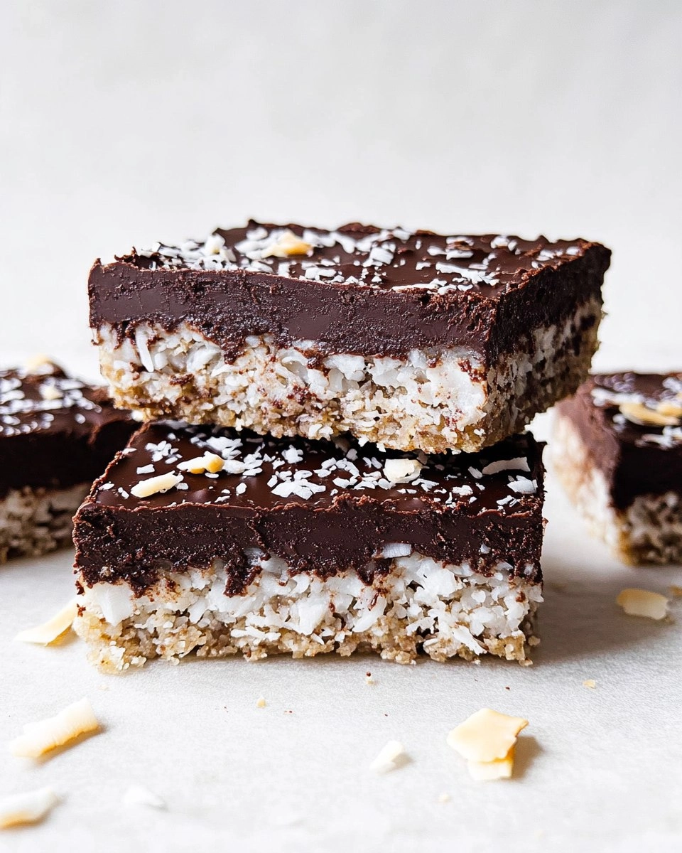 Valentine’s Day  Coconut-Chocolate Keto Bars