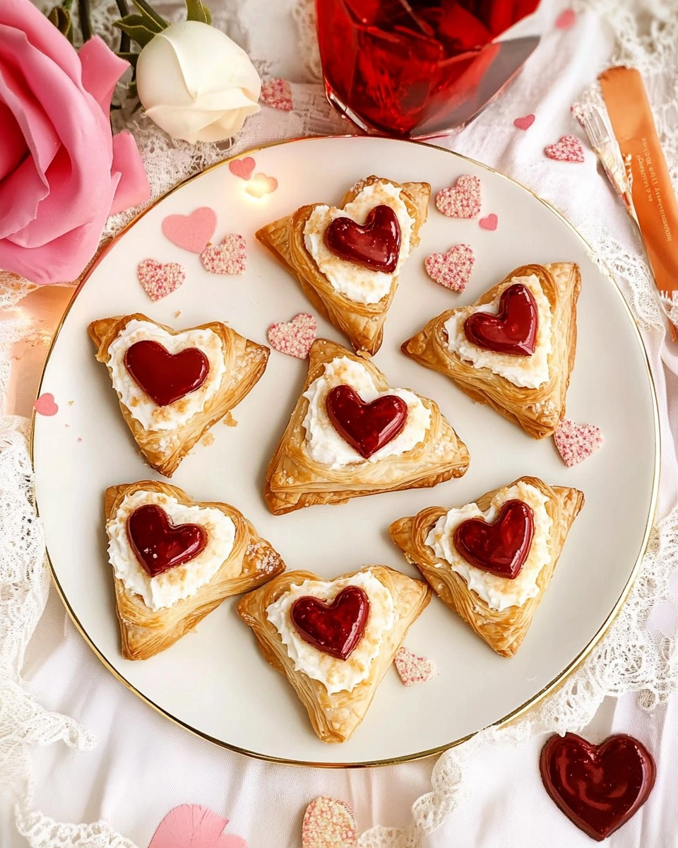 Valentines Love Letter Pastries