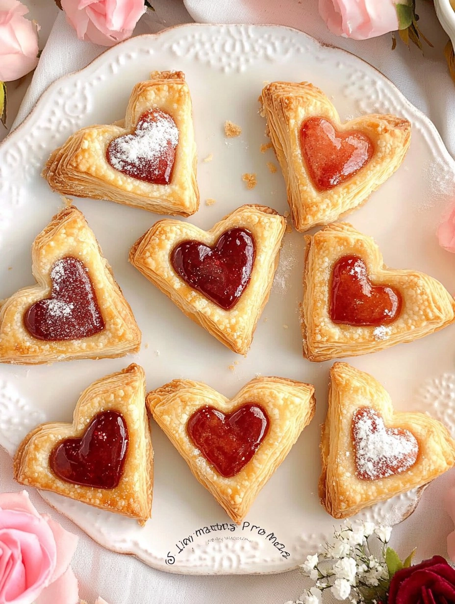 Valentines Love Letter Pastries