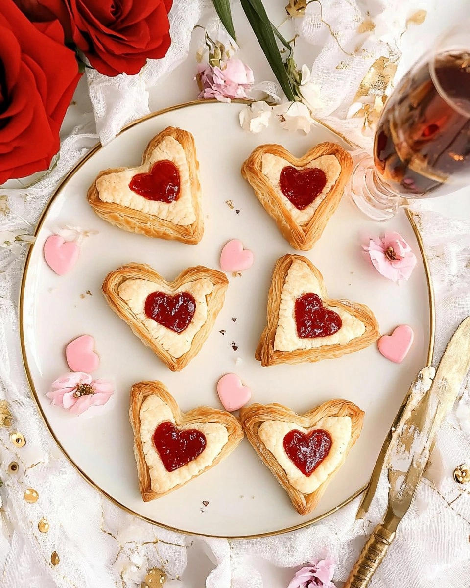 Valentines Love Letter Pastries