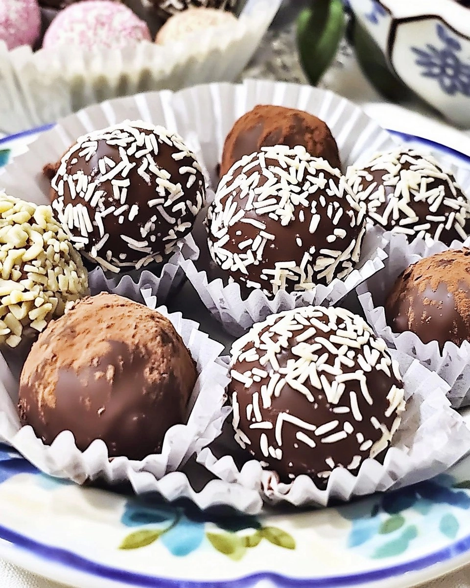 Baileys Chocolate Truffles (No-Bake Irish Cream Treats)