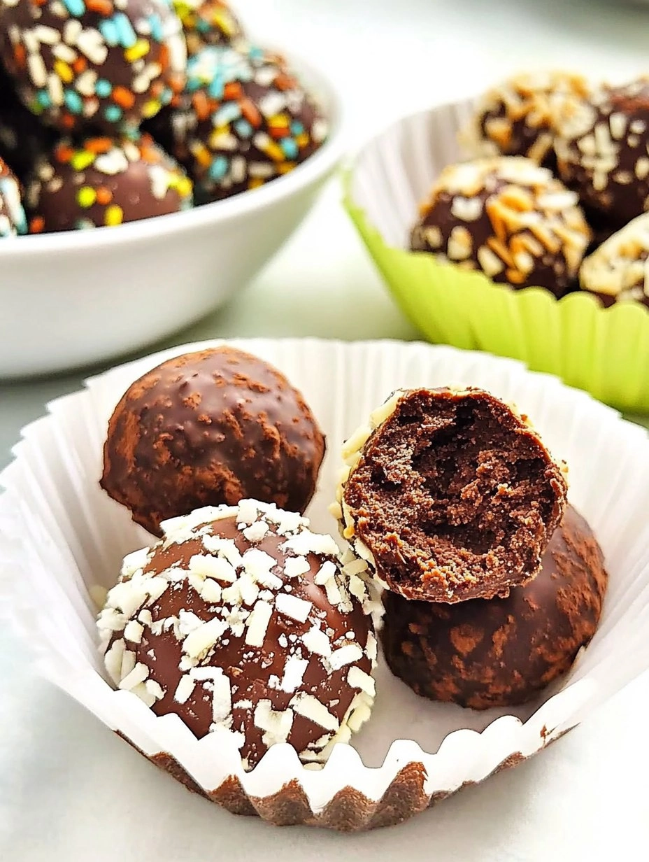 Baileys Chocolate Truffles (No-Bake Irish Cream Treats)