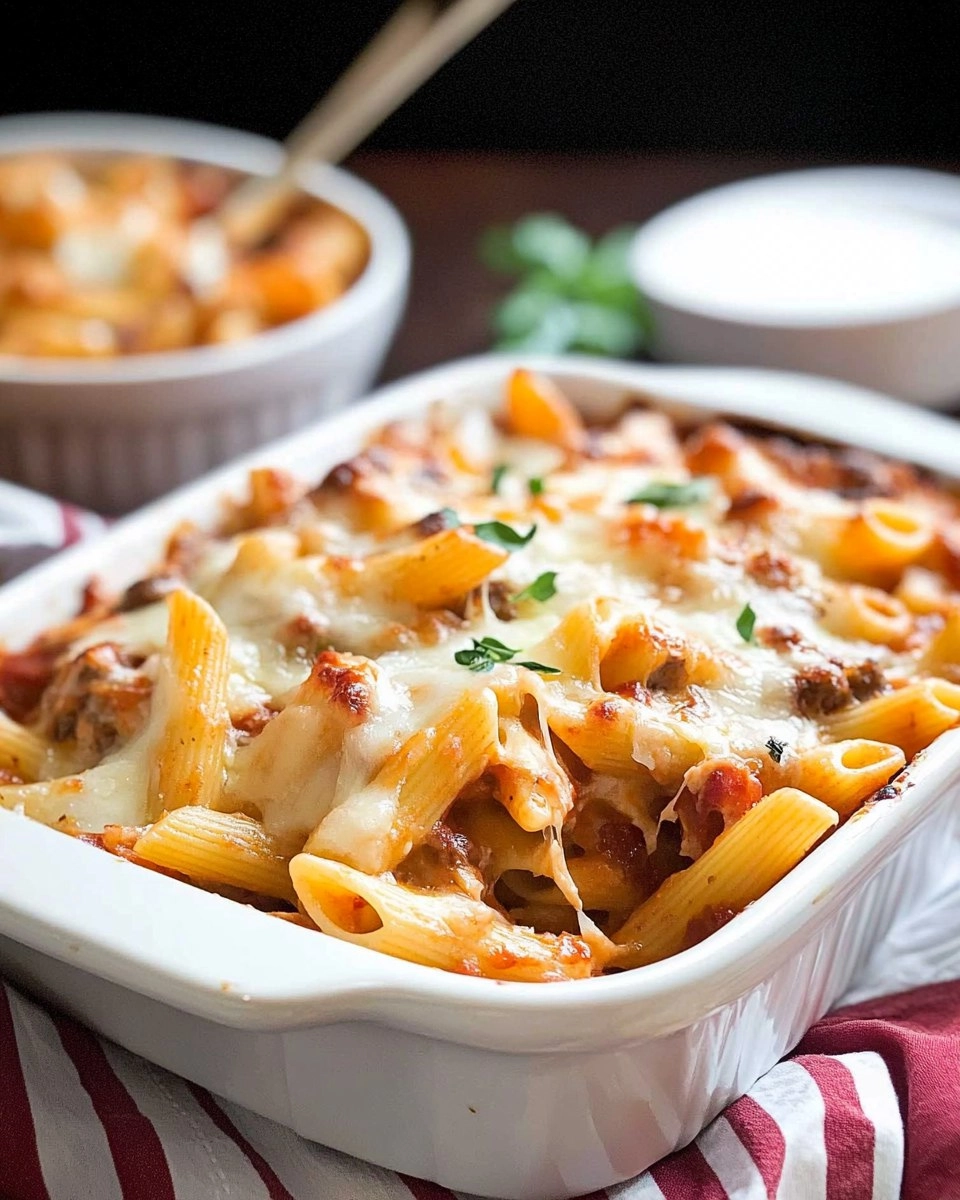 Baked Penne | Cheesy Oven-Baked Pasta Casserole 110 Baked Penne | Cheesy Oven-Baked Pasta Casserole