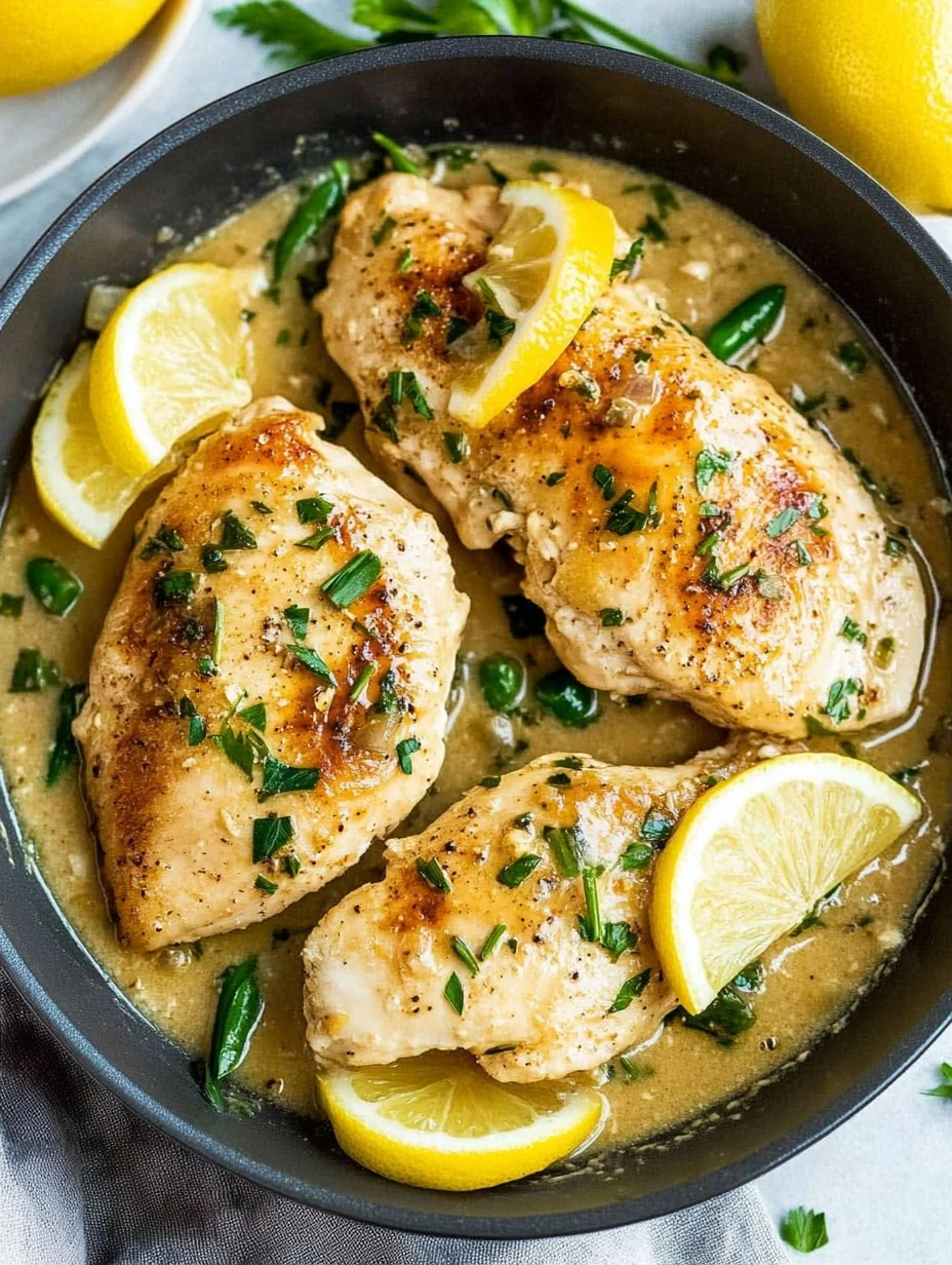 Chicken Piccata | Lemon Butter Chicken Breast