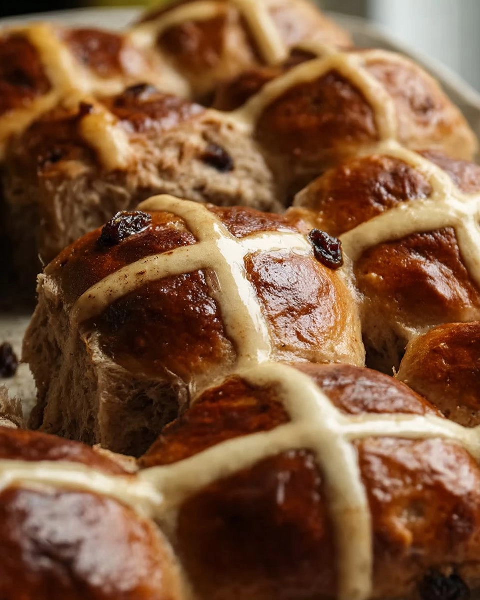 Cinnamon Raisin Hot Cross Buns (Make-Ahead Easter Rolls) 32 Cinnamon-Raisin-Hot-Cross-Buns-Make-Ahead-Easter-Rolls-Recipe