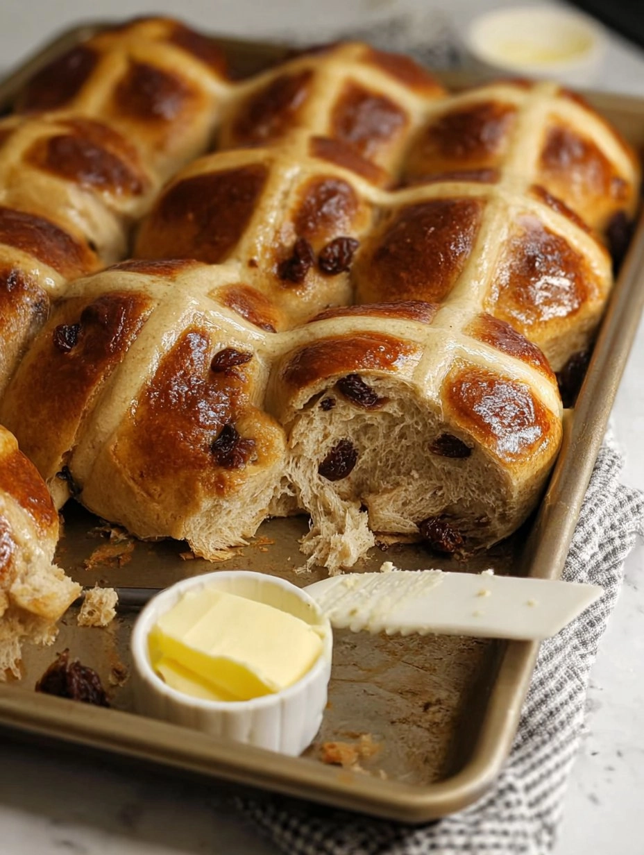 Cinnamon Raisin Hot Cross Buns (Make-Ahead Easter Rolls) 141 Cinnamon Raisin Hot Cross Buns (Make-Ahead Easter Rolls)