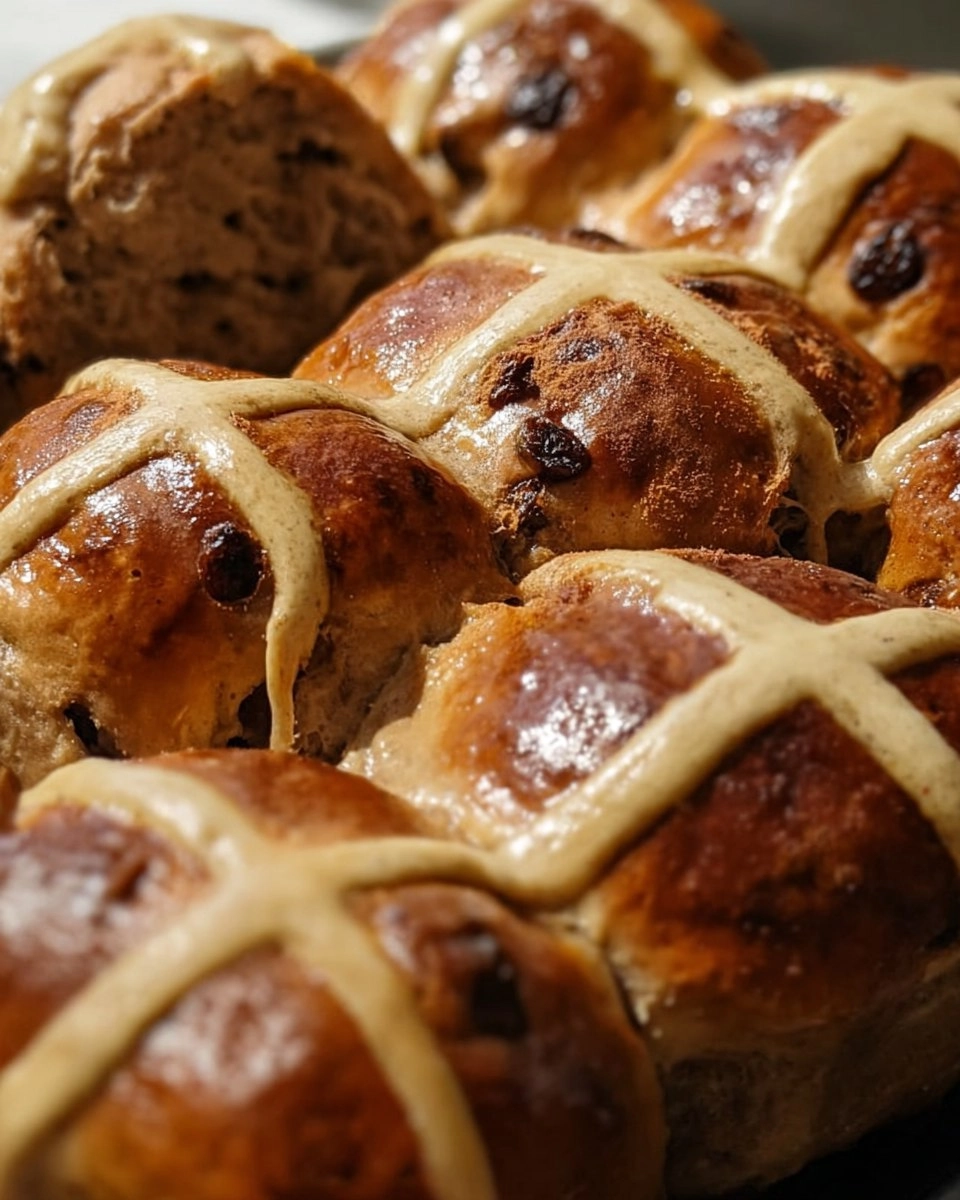 Cinnamon Raisin Hot Cross Buns (Make-Ahead Easter Rolls) 142 Cinnamon Raisin Hot Cross Buns (Make-Ahead Easter Rolls)