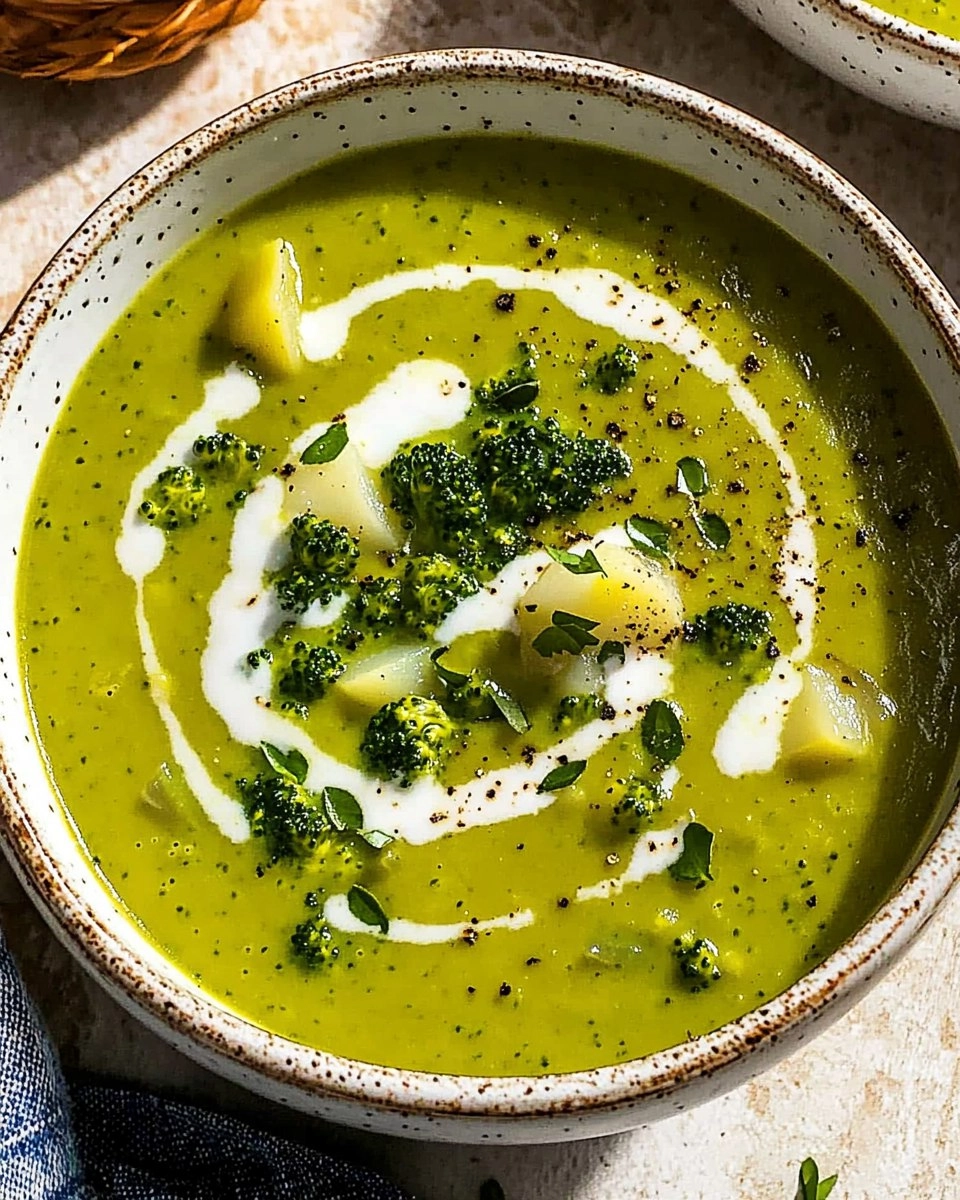 Creamy Broccoli, Leek & Potato Soup (Cozy 30-Minute Winter Bowl)