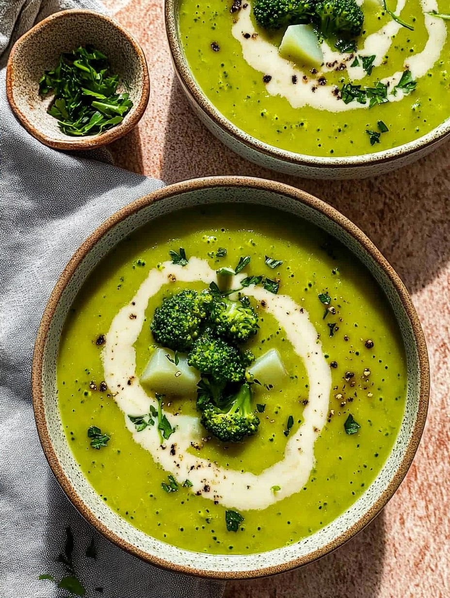 Creamy Broccoli, Leek & Potato Soup (Cozy 30-Minute Winter Bowl)