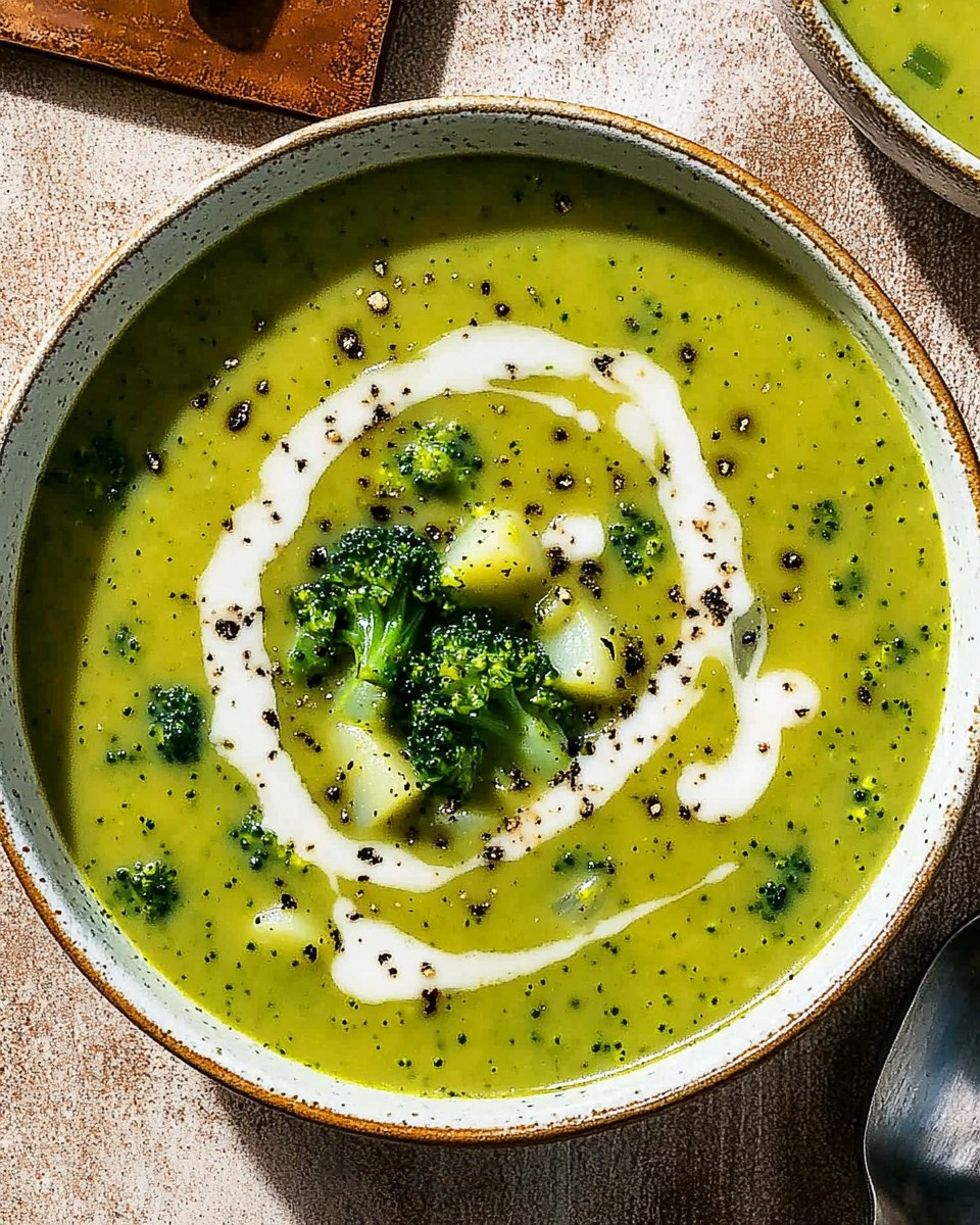 Creamy Broccoli, Leek & Potato Soup (Cozy 30-Minute Winter Bowl)