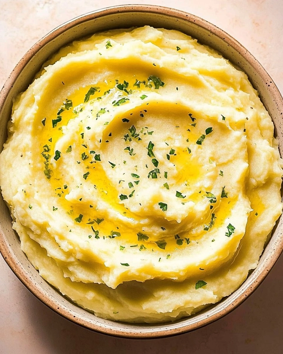 Creamy Garlic Mashed Potatoes (Restaurant Style)
