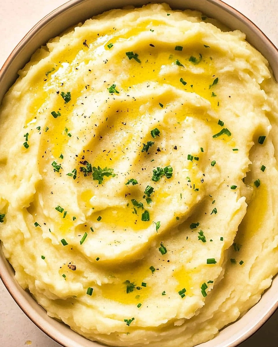 Creamy Garlic Mashed Potatoes (Restaurant Style)