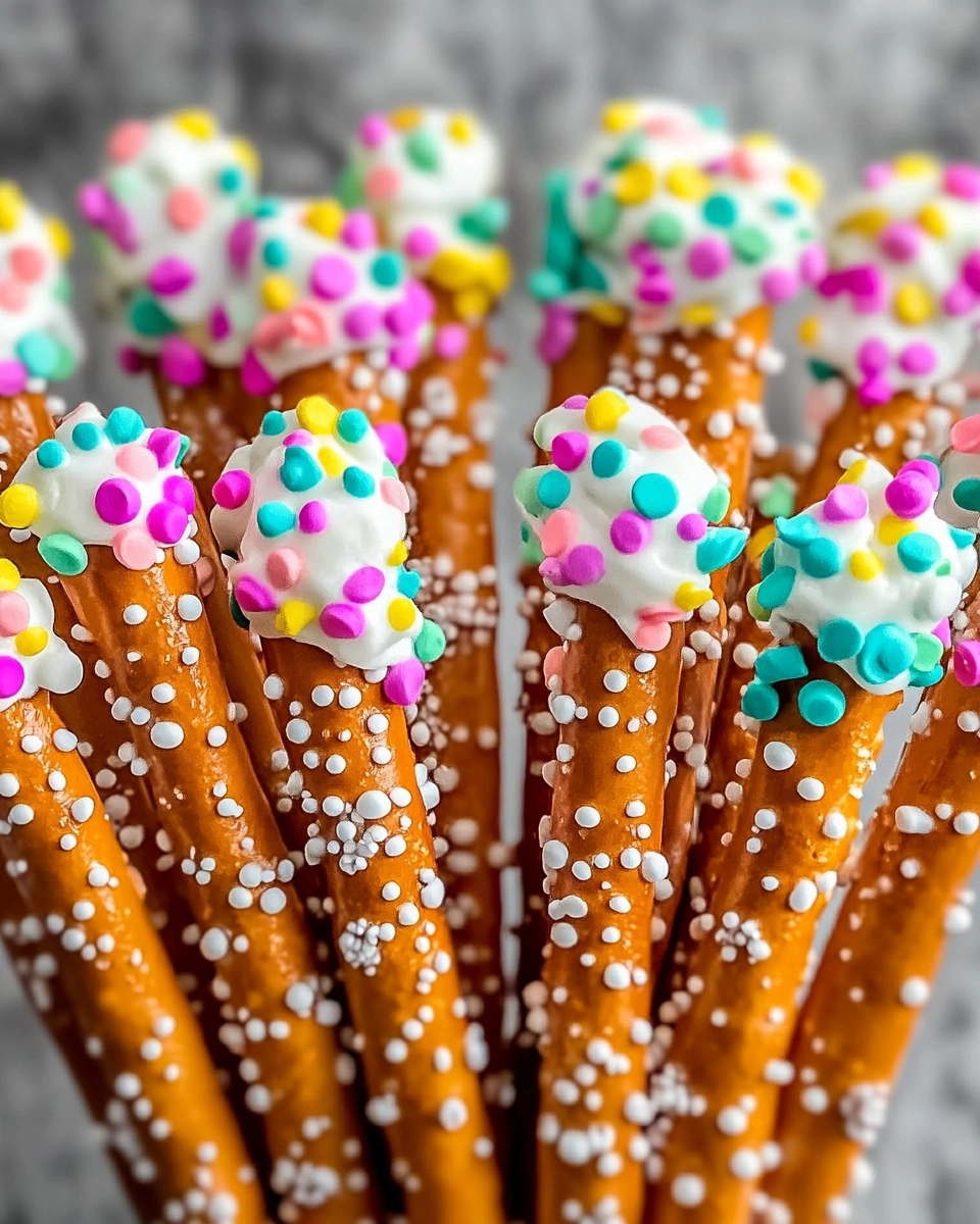 Dr. Seuss Truffula Tree Pretzel Rods to Delight Kids!