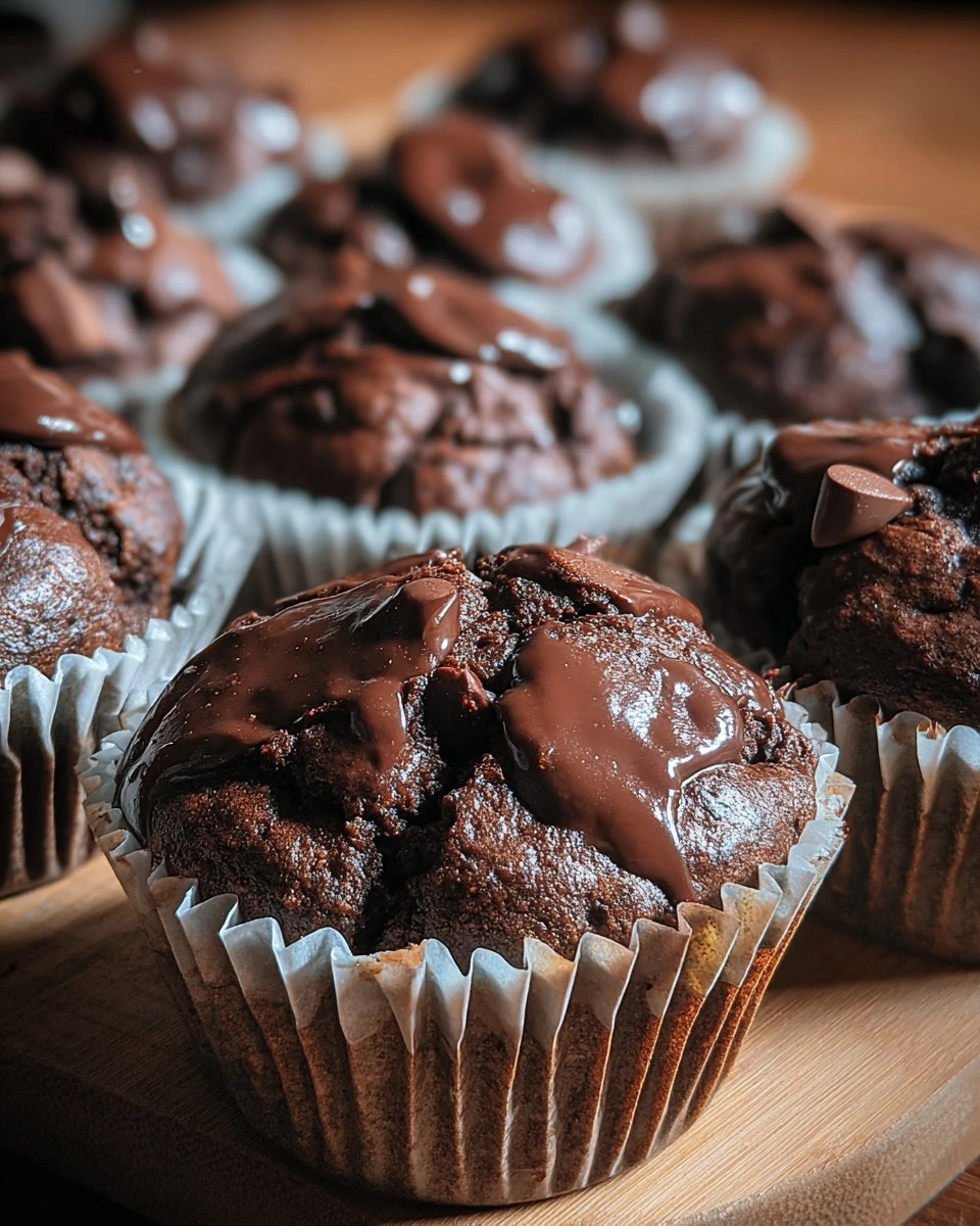 Easy Double Chocolate Muffins 30 Easy-Double-Chocolate-Muffins-Recipe